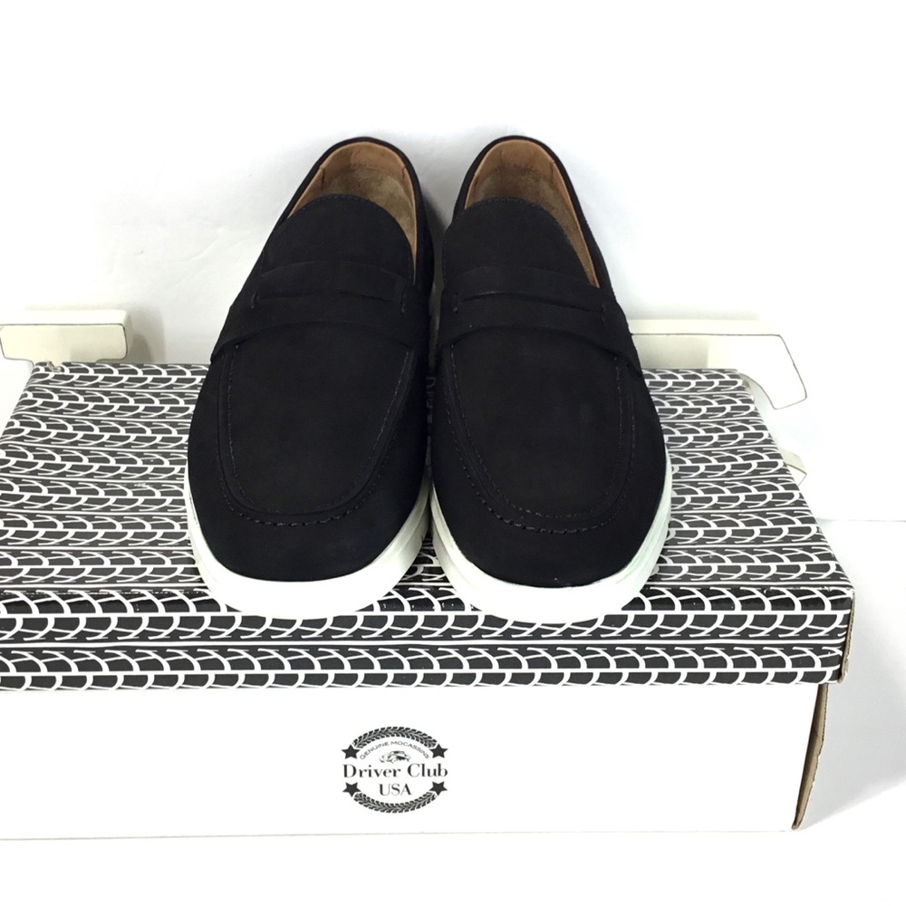 DRIVER CLUB USA MENS LEATHER SNEAKER